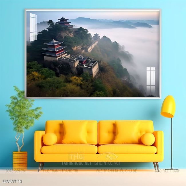 Tranh phong thủy nghệ thuật decor