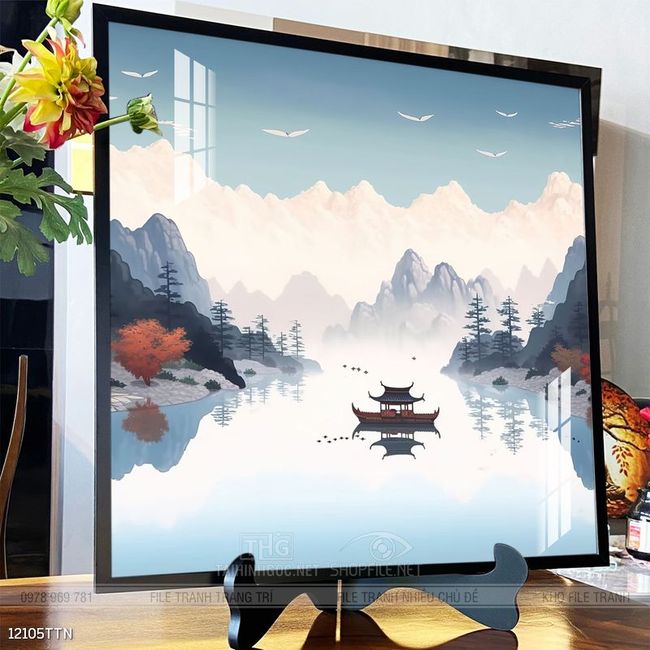 Mẫu tranh phong thủy đẹp và ý nghĩa