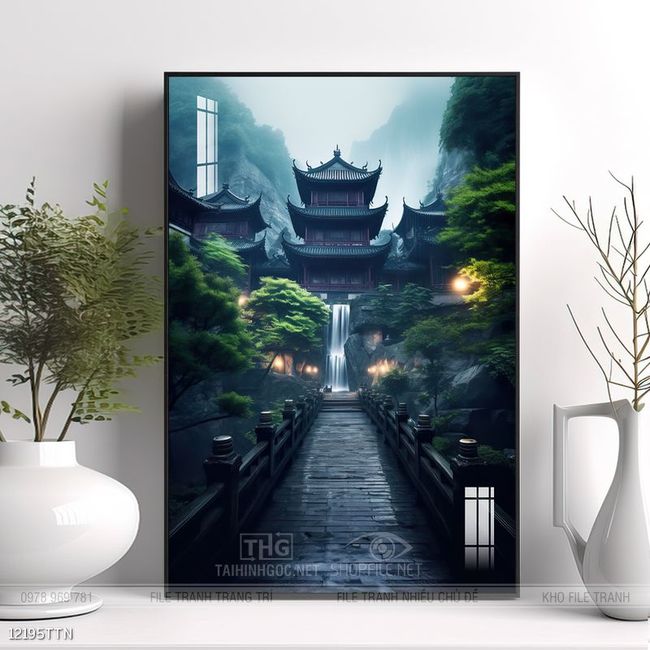 Tranh phong thủy nghệ thuật đẹp nhất