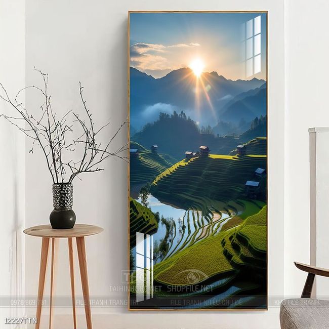 Tranh phong thủy treo trang trí phòng khách