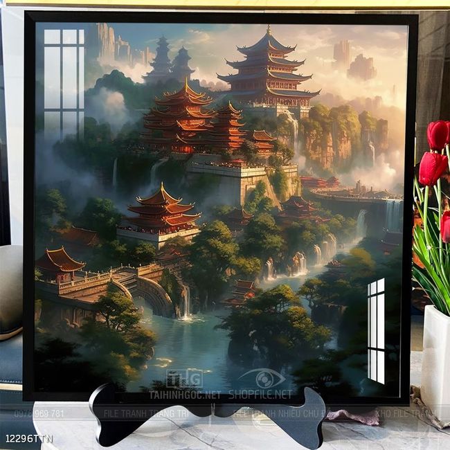 Mẫu tranh phong thủy đẹp và ý nghĩa