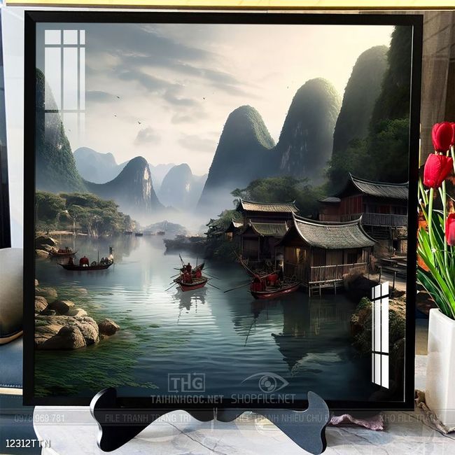 Tranh phong thủy nghệ thuật đẹp nhất