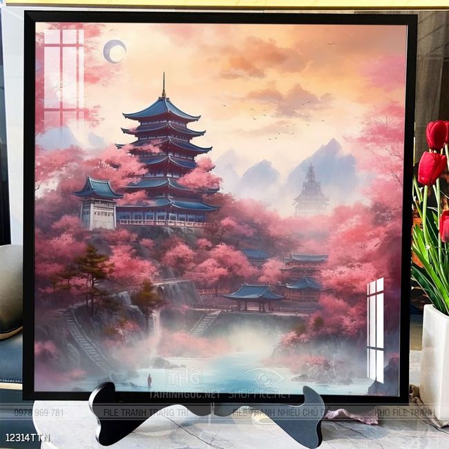Tranh phong thủy nghệ thuật decor