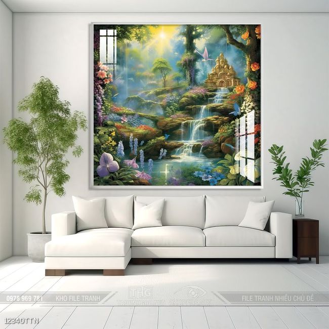 Tranh phong thủy nghệ thuật decor