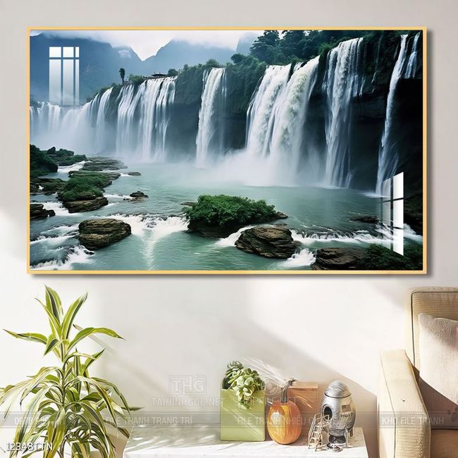 Tranh phong thủy treo trang trí phòng khách
