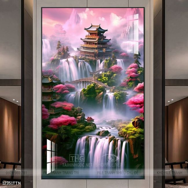 Tranh phong thủy nghệ thuật đẹp nhất