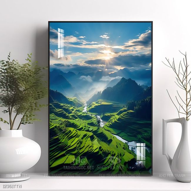 Mẫu tranh phong thủy đẹp và ý nghĩa