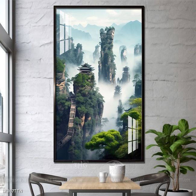 Tranh phong thủy nghệ thuật đẹp nhất