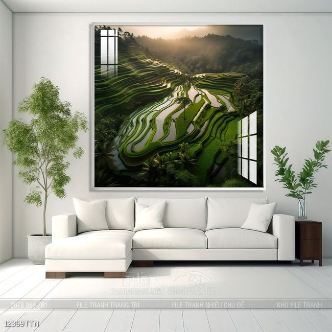 Tranh phong thủy nghệ thuật decor