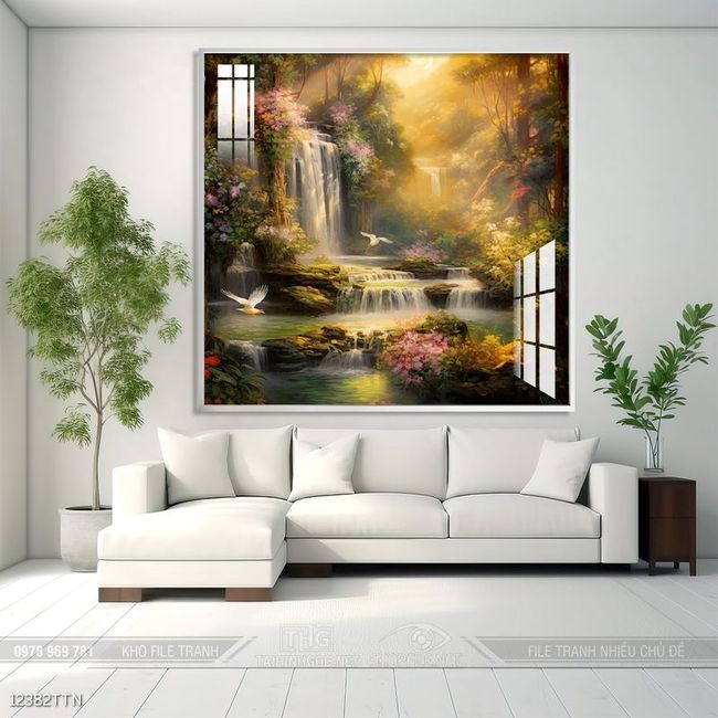 Tranh phong thủy nghệ thuật decor