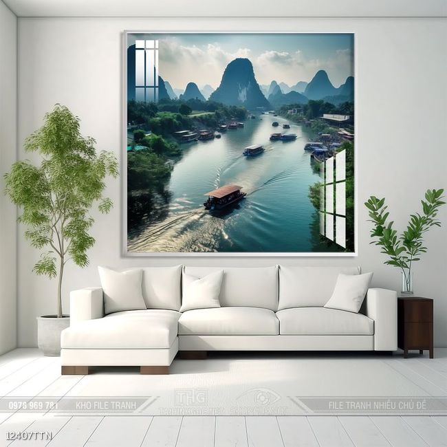 Mẫu tranh phong thủy đẹp và ý nghĩa