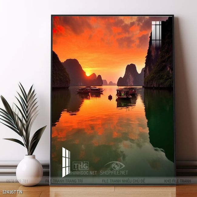 Mẫu tranh phong thủy đẹp và ý nghĩa