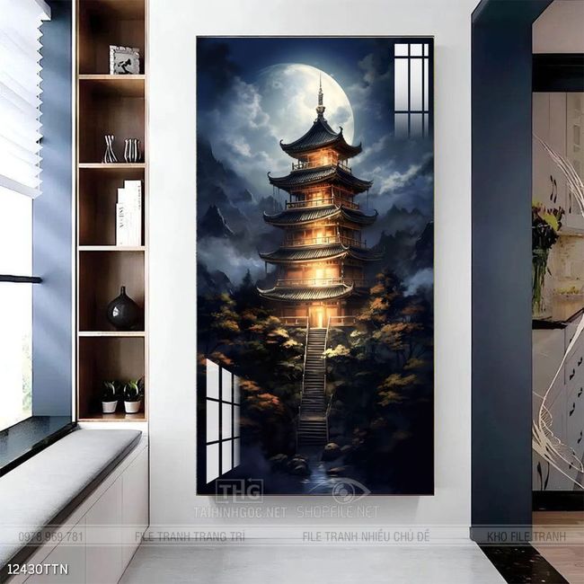 Tranh phong thủy nghệ thuật decor