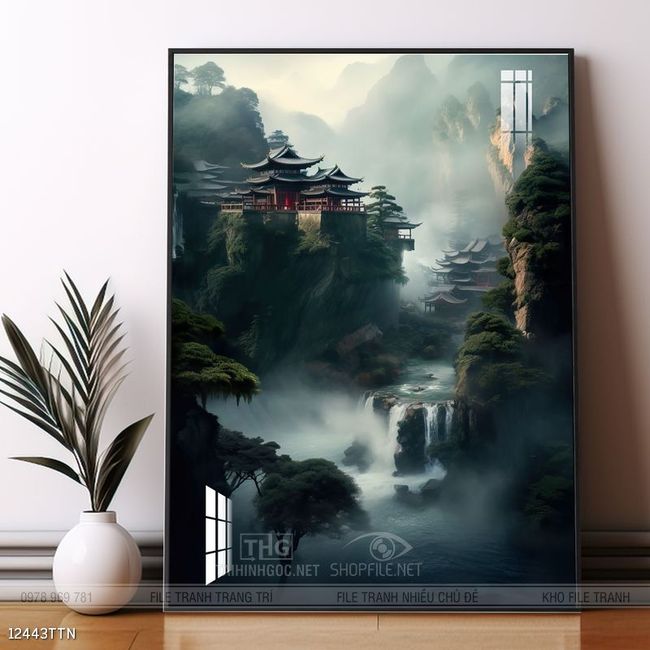 Tranh treo phòng khách theo phong thủy