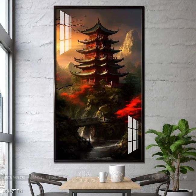 Tranh phong thủy nghệ thuật decor