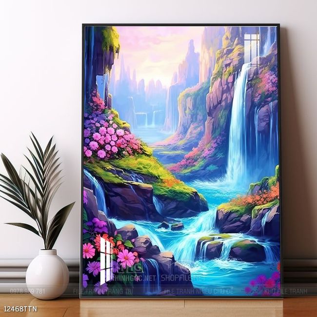 Tranh phong thủy treo trang trí phòng khách