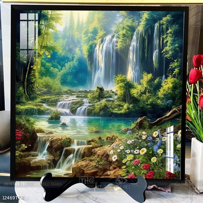 Tranh treo phòng khách theo phong thủy