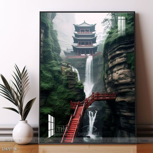 Tranh phong thủy nghệ thuật đẹp nhất