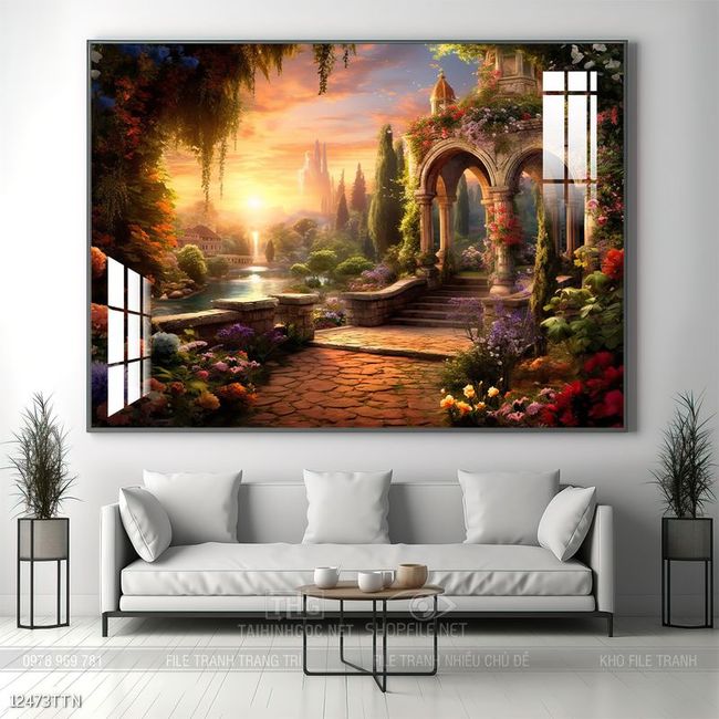 Tranh phong thủy nghệ thuật decor