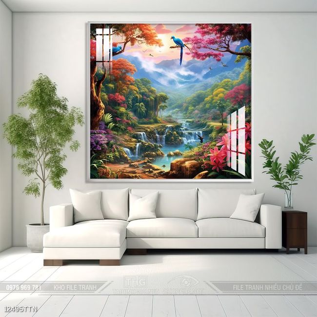 Tranh phong thủy nghệ thuật decor