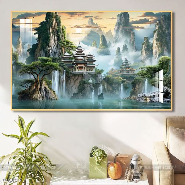 Tranh phong thủy nghệ thuật đẹp nhất