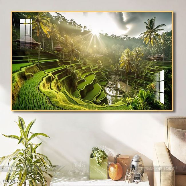 Tranh phong thủy sơn thủy đẹp