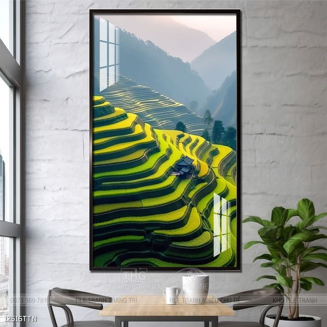 Tranh phong thủy treo trang trí phòng khách