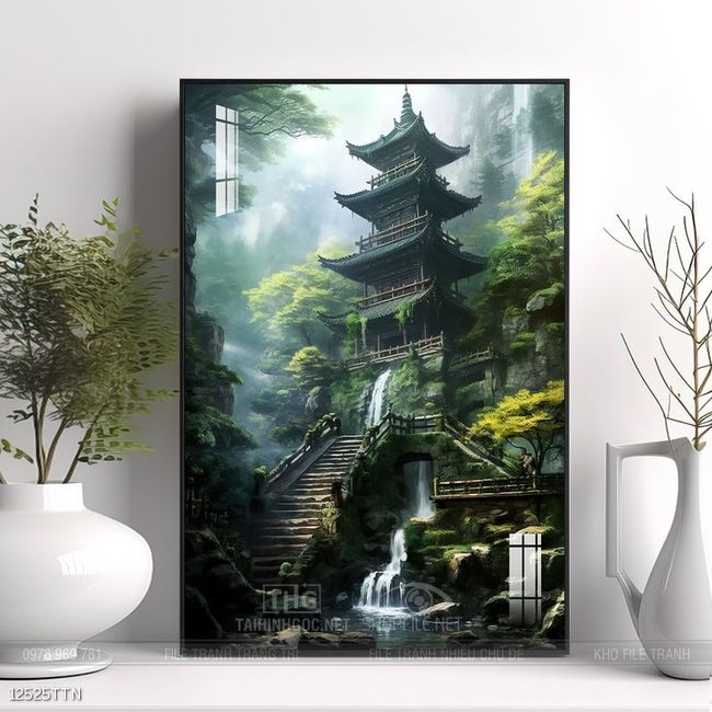 Tranh phong thủy nghệ thuật decor