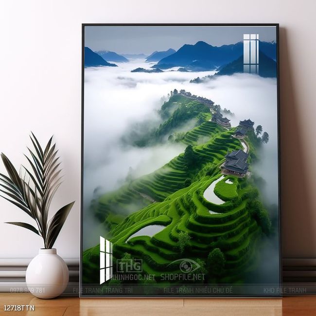 Tranh phong thủy nghệ thuật đẹp nhất