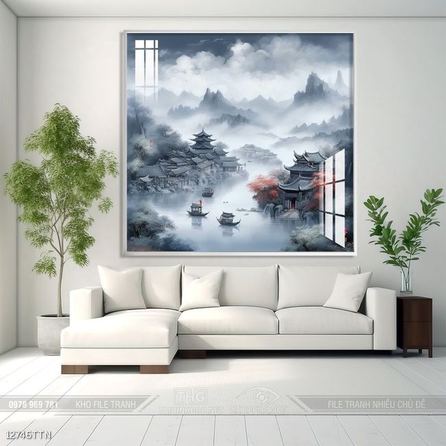 Tranh phong thủy nghệ thuật decor