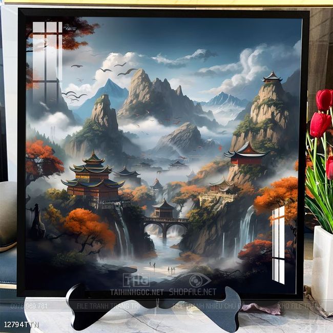 Tranh phong thủy nghệ thuật decor