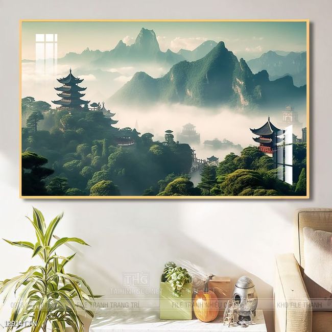 Mẫu tranh phong thủy đẹp và ý nghĩa