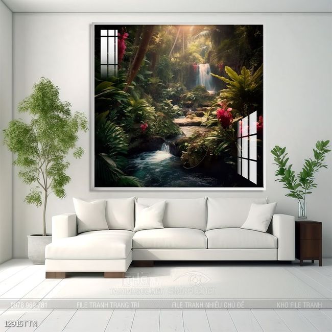 Tranh phong thủy nghệ thuật decor