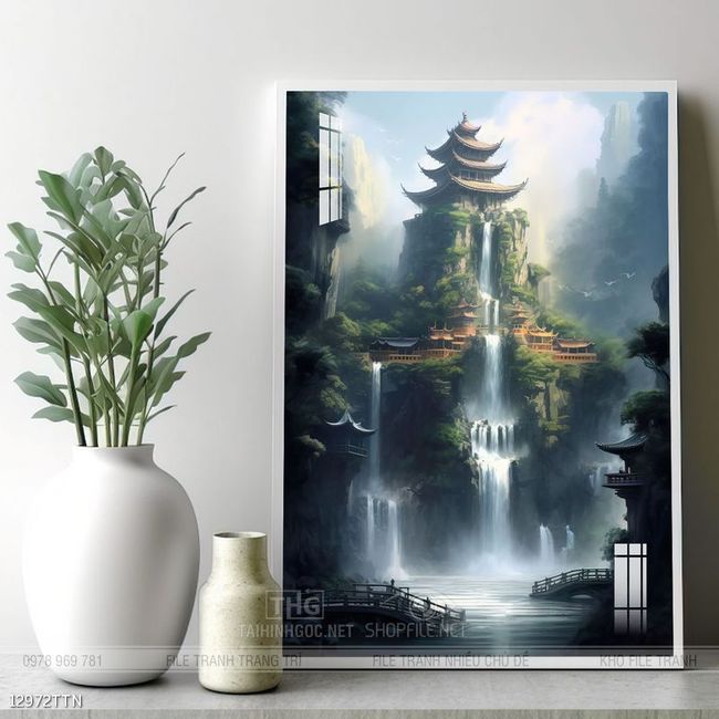 Tranh treo phòng khách theo phong thủy