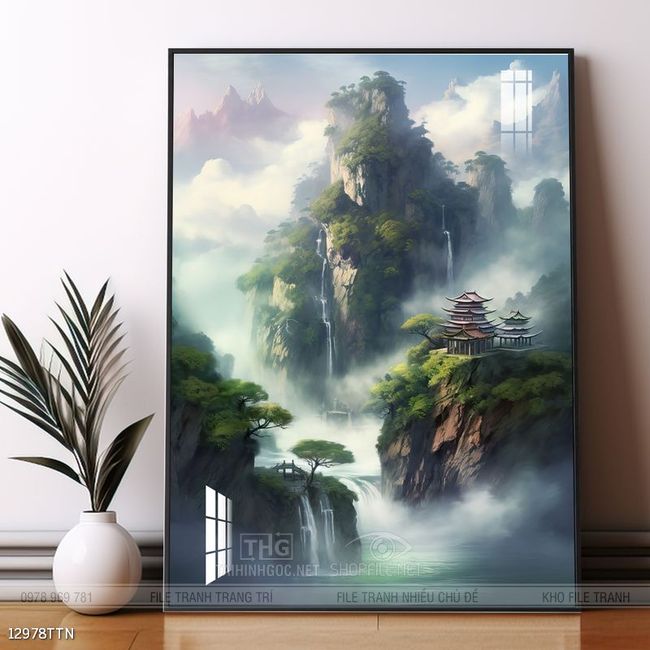 Tranh phong thủy nghệ thuật đẹp nhất