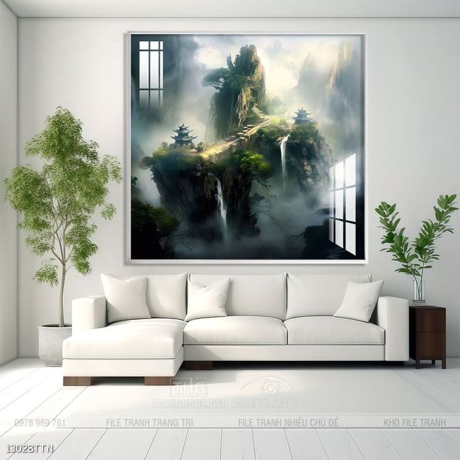 Tranh phong thủy nghệ thuật decor