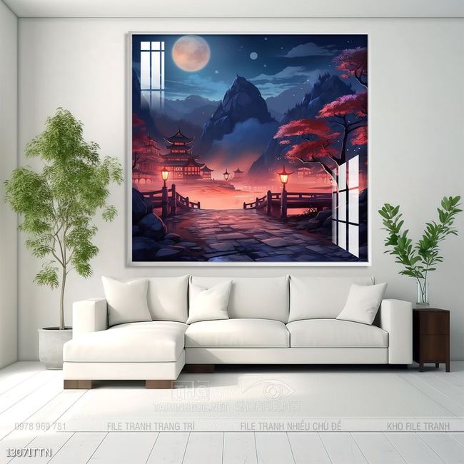 Tranh phong thủy nghệ thuật decor