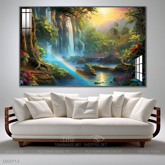 Tranh phong thủy nghệ thuật decor