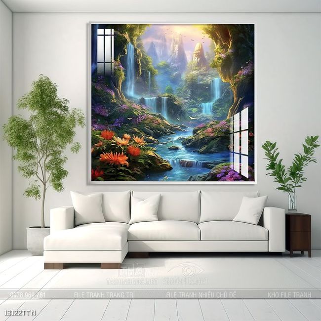Tranh phong thủy nghệ thuật decor