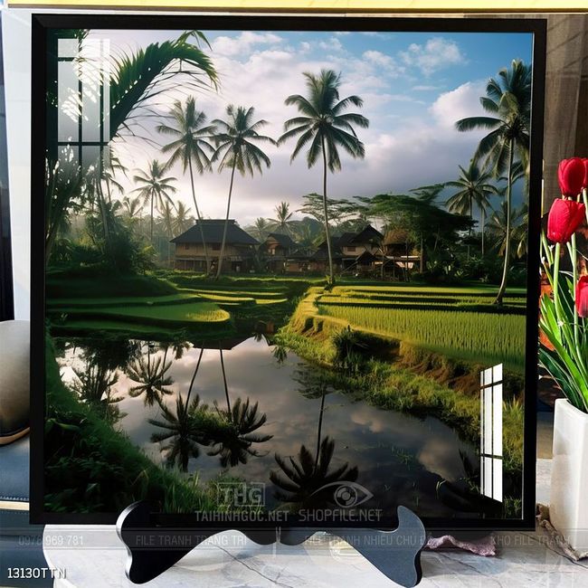 Tranh phong thủy treo trang trí phòng khách