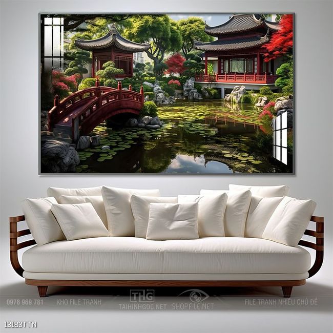 Tranh phong thủy nghệ thuật decor