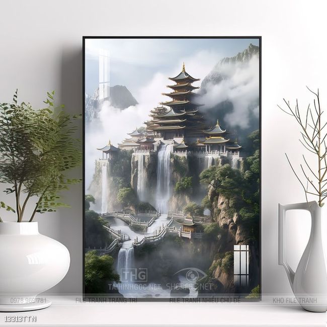 Tranh treo phòng khách theo phong thủy