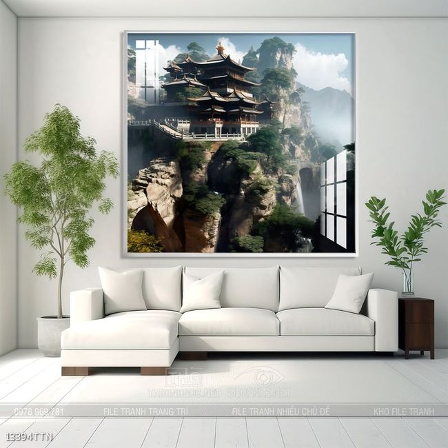 Mẫu tranh phong thủy đẹp và ý nghĩa