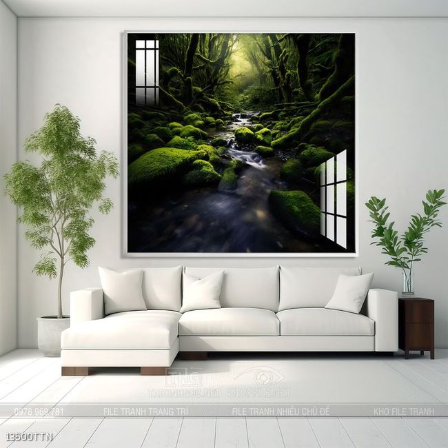 Tranh phong thủy nghệ thuật decor