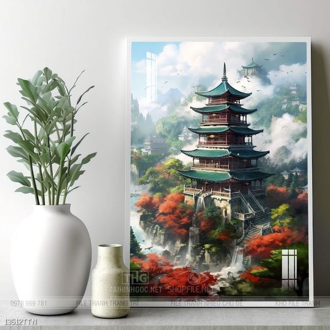 Mẫu tranh phong thủy đẹp và ý nghĩa