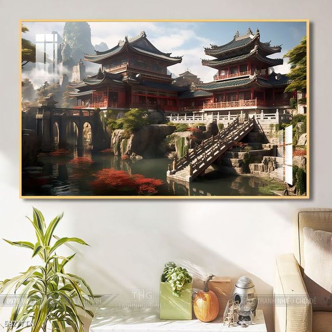 Tranh phong thủy nghệ thuật đẹp nhất