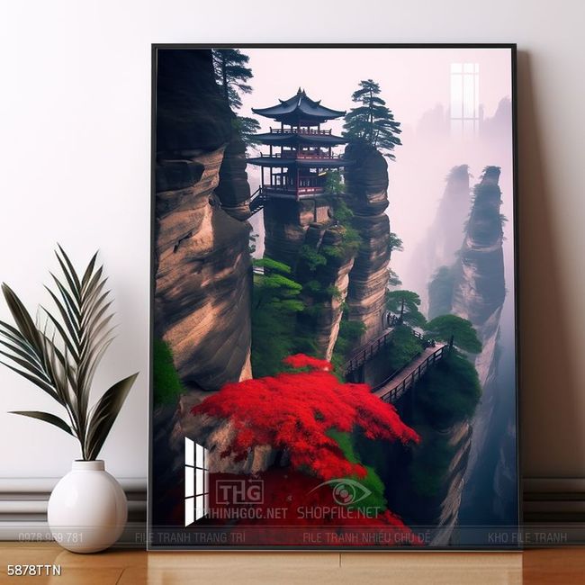 Mẫu tranh phong thủy đẹp và ý nghĩa