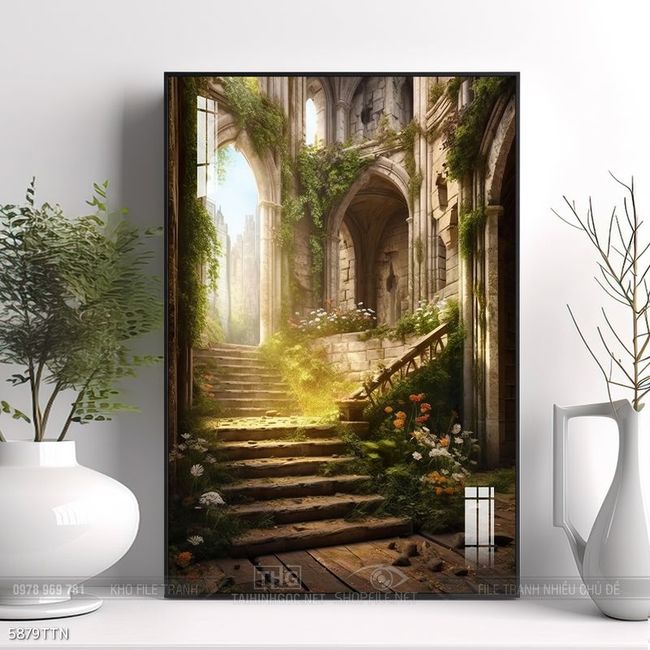 Tranh phong thủy nghệ thuật decor