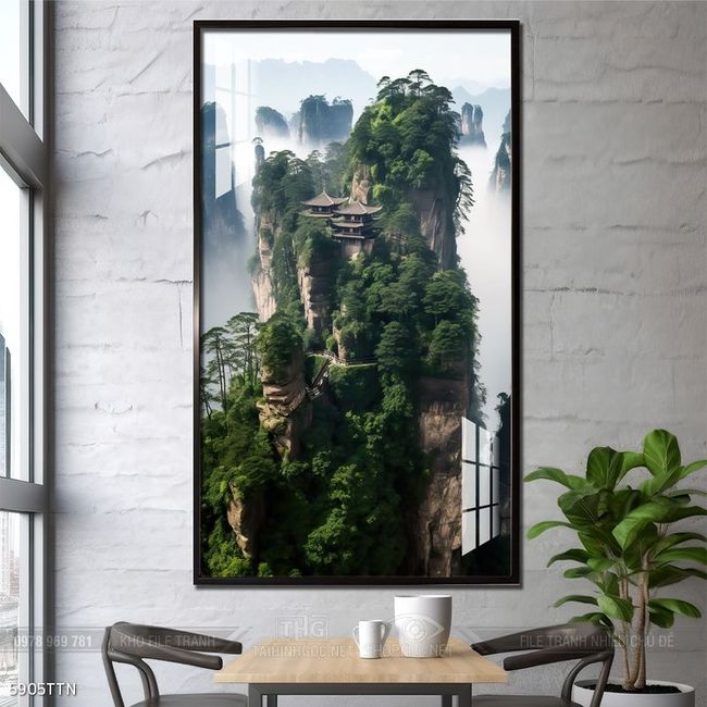 Tranh treo phòng khách theo phong thủy
