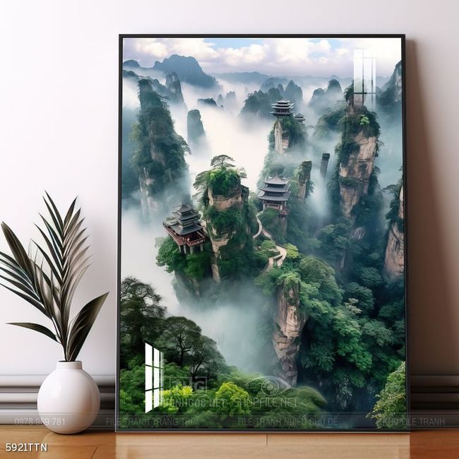 Mẫu tranh phong thủy đẹp và ý nghĩa